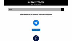 What Dondever.online website looked like in 2020 (3 years ago)