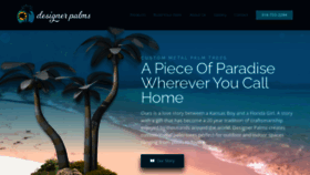 What Designerpalms.com website looked like in 2020 (3 years ago)