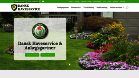 What Danskhaveservice.dk website looked like in 2020 (3 years ago)