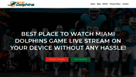 What Dolphins-game.com website looked like in 2020 (3 years ago)