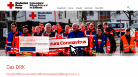 What Drk-bitburg-pruem.de website looked like in 2020 (3 years ago)