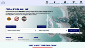 What Dubaievisaonline.com website looked like in 2020 (3 years ago)