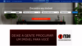What Diarioimoveis.com.br website looked like in 2020 (3 years ago)