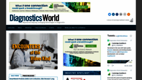 What Diagnosticsworldnews.com website looked like in 2020 (3 years ago)