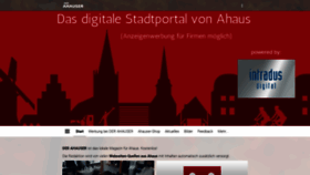 What Der-ahauser.de website looked like in 2020 (4 years ago)