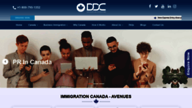What Dreamdestinationcanada.com website looked like in 2020 (3 years ago)