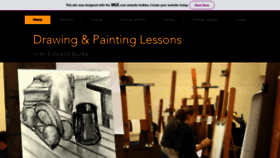 What Drawingandpaintinglessons.com website looked like in 2020 (3 years ago)