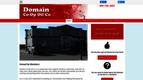 What Domaincoop.net website looked like in 2020 (3 years ago)