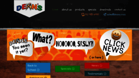 What Deansstationery.co.za website looked like in 2020 (3 years ago)