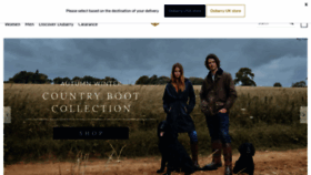 What Dubarry.com website looked like in 2020 (3 years ago)