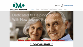 What Discountmediquip.ca website looked like in 2020 (3 years ago)