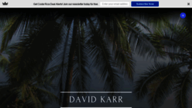 What Davidkarrproperties.com website looked like in 2020 (3 years ago)