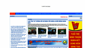 What Doanthanhnienninhthuan.org.vn website looked like in 2020 (3 years ago)