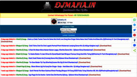 What Djmafia.in website looked like in 2020 (3 years ago)