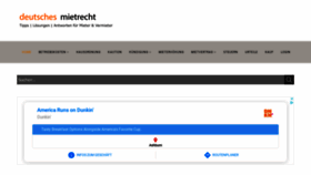 What Deutschesmietrecht.de website looked like in 2020 (3 years ago)