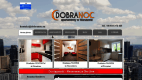 What Dobranoc.eu website looked like in 2020 (3 years ago)