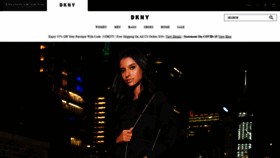 What Dkny.com website looked like in 2020 (3 years ago)