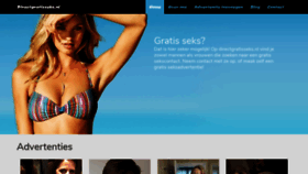 What Directgratisseks.nl website looked like in 2020 (3 years ago)
