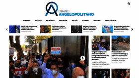 What Diarioangelopolitano.mx website looked like in 2020 (3 years ago)