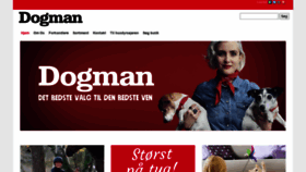What Dogman.dk website looked like in 2020 (3 years ago)
