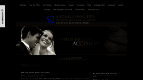 What Drmichaelchang.com website looked like in 2020 (3 years ago)