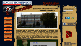 What Druga-gimnazija-sarajevo.de website looked like in 2020 (3 years ago)