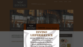 What Divino-wein.de website looked like in 2020 (3 years ago)