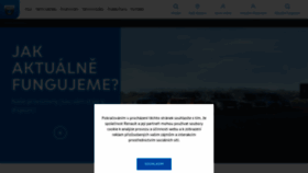 What Dacia.cz website looked like in 2020 (3 years ago)