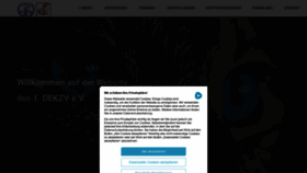 What Dekzv.de website looked like in 2020 (3 years ago)