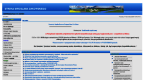 What Dakowski.pl website looked like in 2020 (3 years ago)