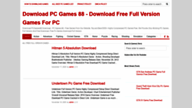 What Downloadpcgames88.xyz website looked like in 2020 (3 years ago)