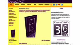 What Datacad.com website looked like in 2020 (3 years ago)