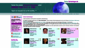 What Deine-kartenleger.de website looked like in 2020 (3 years ago)