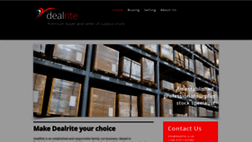 What Dealrite.co.uk website looked like in 2020 (3 years ago)