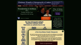 What Dubnerchiropractic.com website looked like in 2020 (3 years ago)