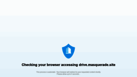 What Drive.masquerade.site website looked like in 2020 (3 years ago)