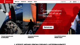 What Denso-am.eu website looked like in 2020 (3 years ago)