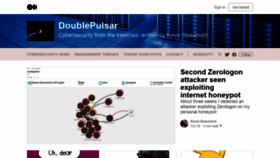 What Doublepulsar.com website looked like in 2020 (3 years ago)