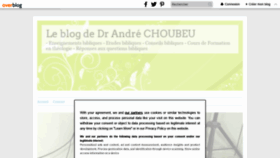 What Dr-choubeu.over-blog.com website looked like in 2020 (3 years ago)
