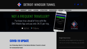 What Dwtunnel.com website looked like in 2020 (3 years ago)