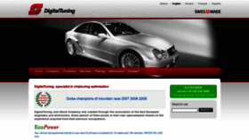 What Digitaltuning.ch website looked like in 2020 (3 years ago)