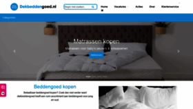What Dekbeddengoed.nl website looked like in 2020 (3 years ago)