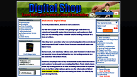 What Dizitalshop.com website looked like in 2011 (13 years ago)