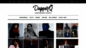What Dapperq.com website looked like in 2020 (3 years ago)