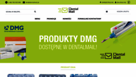 What Dentalmail.pl website looked like in 2020 (3 years ago)