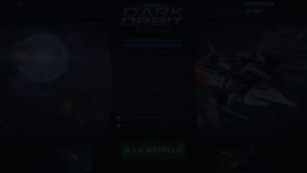 What Darkorbit.es website looked like in 2020 (3 years ago)