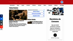 What Diariolaprimeraperu.com website looked like in 2020 (3 years ago)