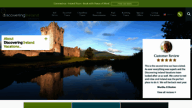 What Discoveringireland.com website looked like in 2020 (3 years ago)