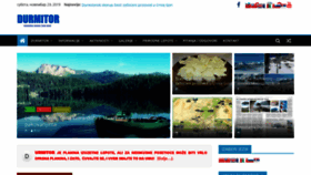 What Durmitor.rs website looked like in 2020 (3 years ago)