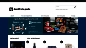 What Derrierelaporte.com website looked like in 2020 (3 years ago)